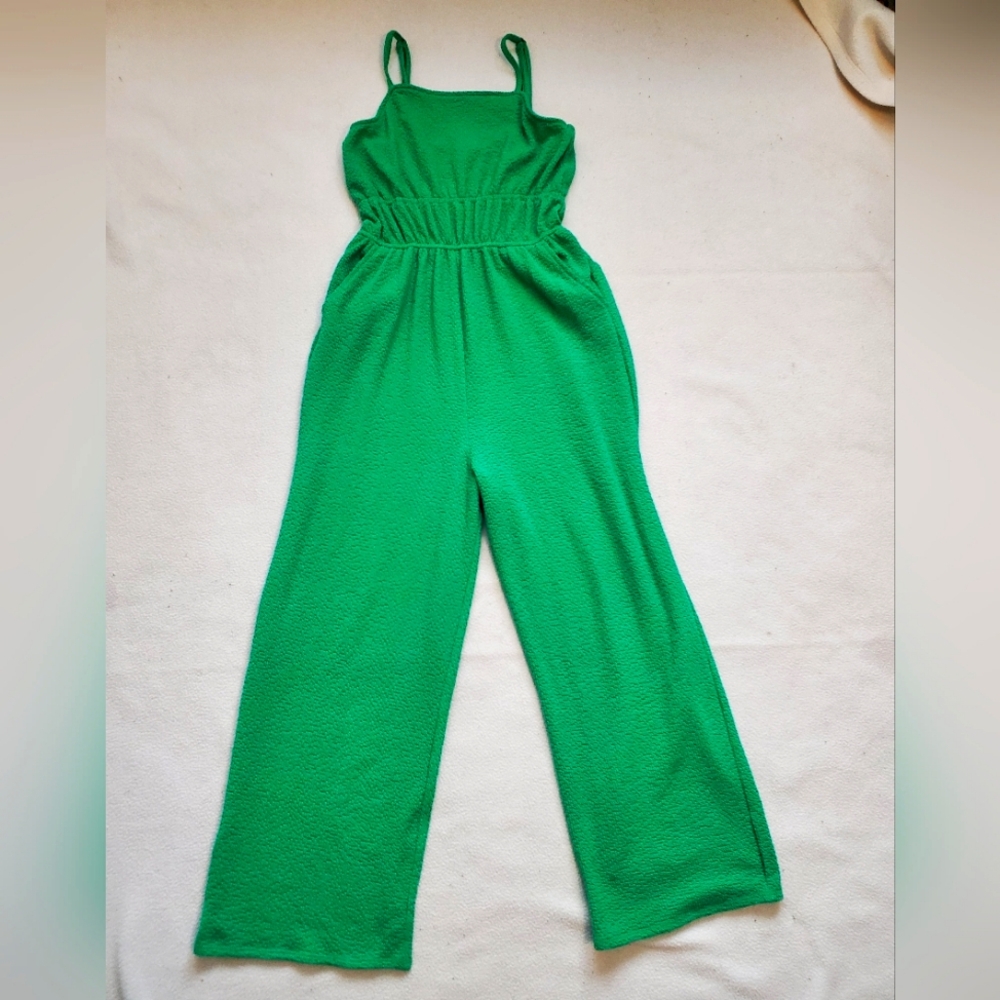 Green Abercrombie Kids Romper size 15/16